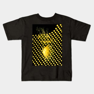 Lemon and yellow circles Kids T-Shirt